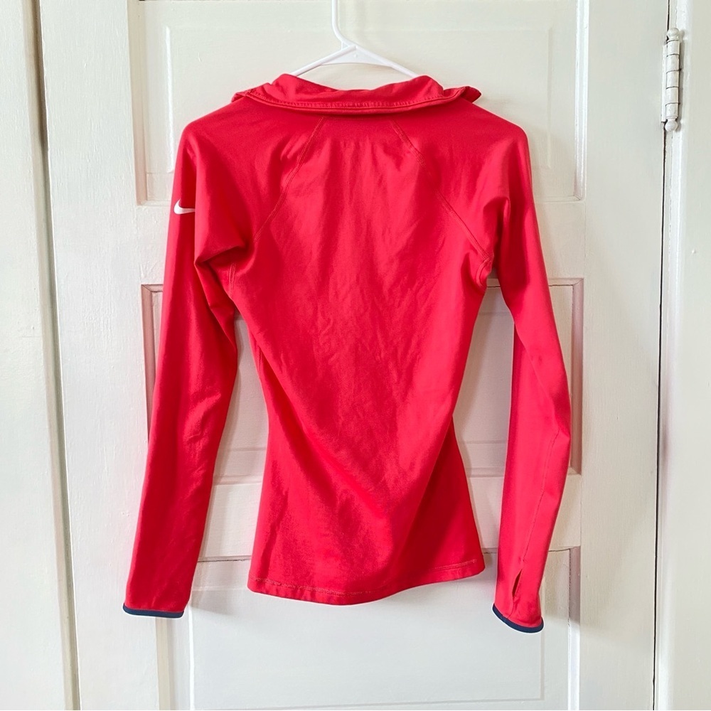 NIKE PRO Dri-Fit Athletic Coral Women's Jacket Size XS - Picture 6 of 7